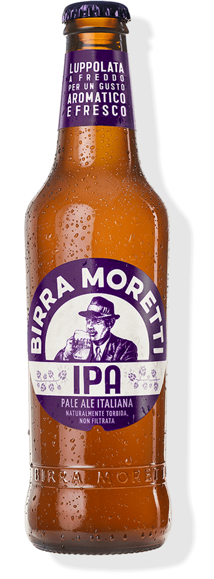 Birra moretti ipa luppolata a freddo