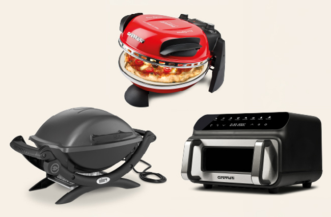 Prova a vincere solo in Campania un weber elettrico, un forno pizza o un friggisano.