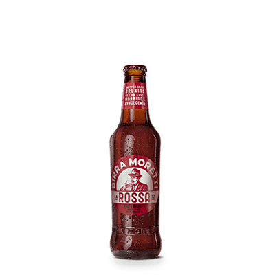 La birra rossa moretti